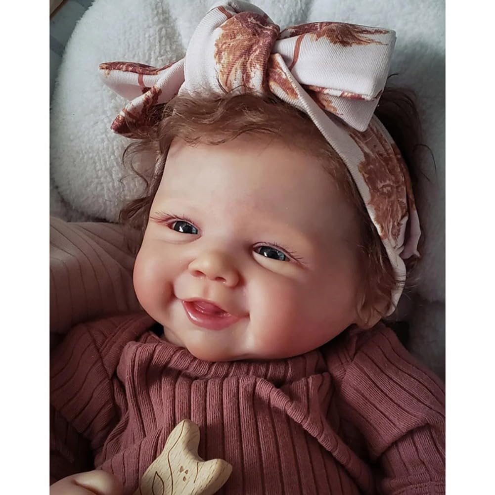 Amazon | Lonian 48 センチメートルリボーンベビードール新生児女の子