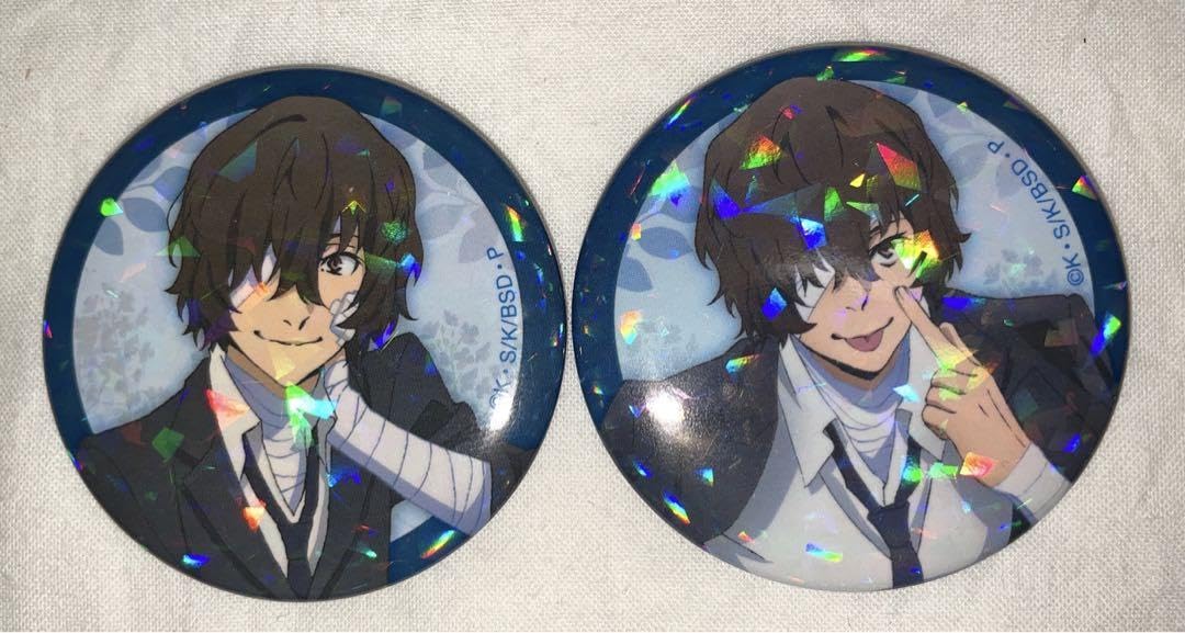 Amazon.co.jp: 文豪ストレイドッグス 文スト グッズ AGF ホロ 缶バッジ