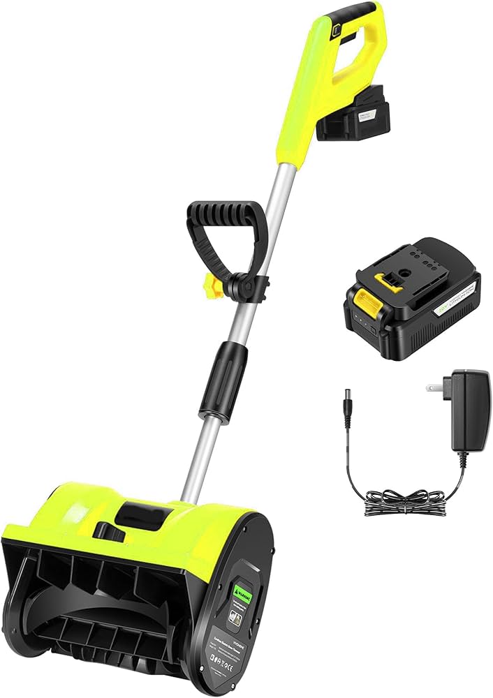 Amazon.co.jp: コードレススノーショベル、20V 12インチバッテリー駆動