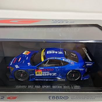 Amazon | EBBRO 1/43 SUBARU BRZ R&D SPORT SUPER GT300#61 2012年