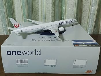 Amazon.co.jp: 1/200J-FOX日本航空 B777-300ER ONEWORLD塗装機（現行