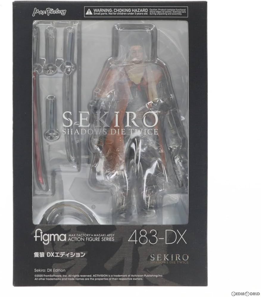 Amazon | [FIG]figma(フィグマ) 483-DX 隻狼(せきろう) DXエディション