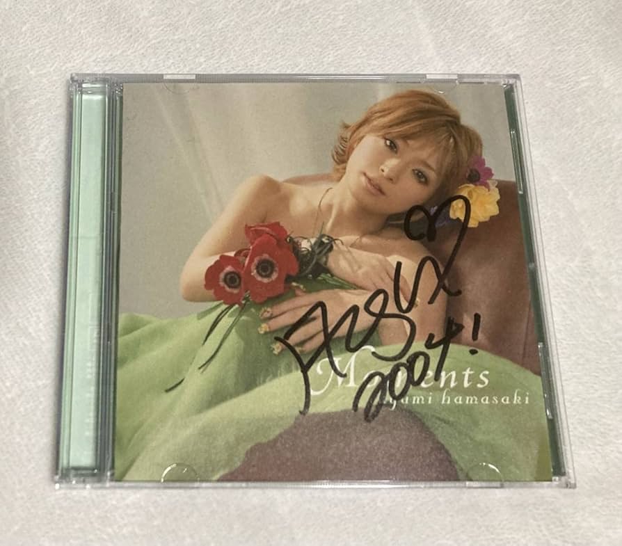 Amazon.co.jp: 浜崎あゆみ Moments CD DVD サイン入り 激レア 2004年