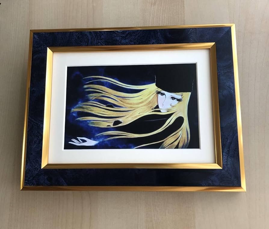 Amazon.co.jp: 額装品 松本零士 メーテル イラスト2Lサイズ額入り