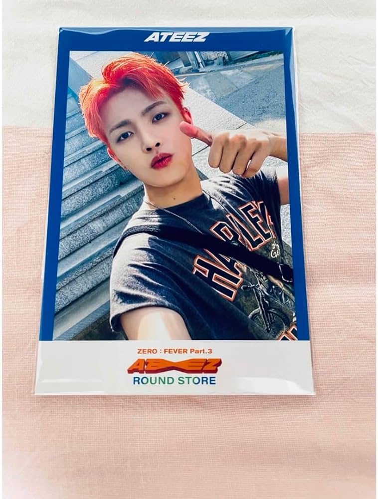 Amazon.co.jp: ATEEZ ホンジュン フォト トレカ soundwave ④ : おもちゃ