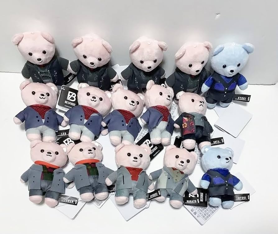 Amazon.co.jp: BE:FIRST モアプラスマスコット ピンク ブルー ビー