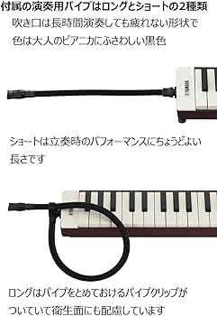 Amazon | ヤマハ YAMAHA 大人のピアニカ 37鍵 ブラック P-37EBK2 演奏