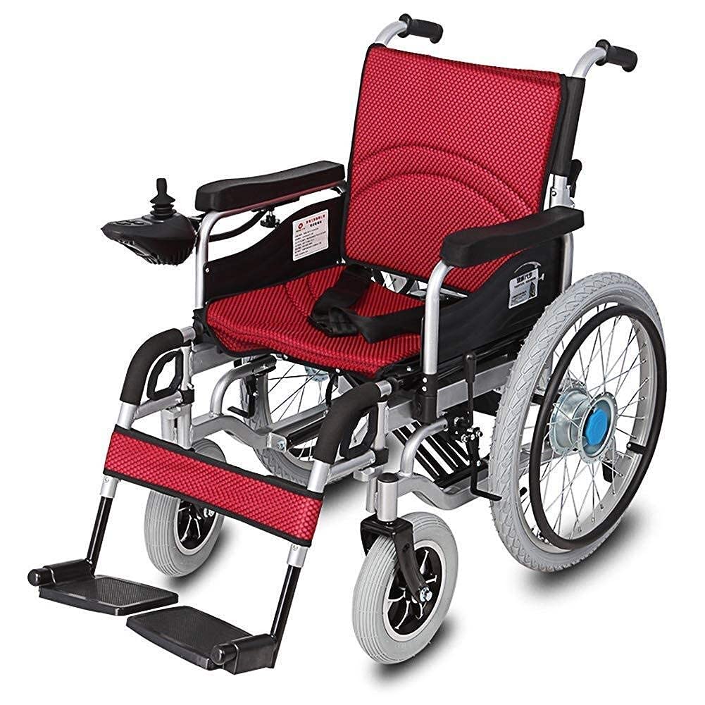 Amazon | 電動車いす折り畳み式パワーコンパクト車椅子車椅子、軽い