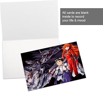 Amazon | メッセージカード 新世紀エヴァンゲリオン 感謝カード