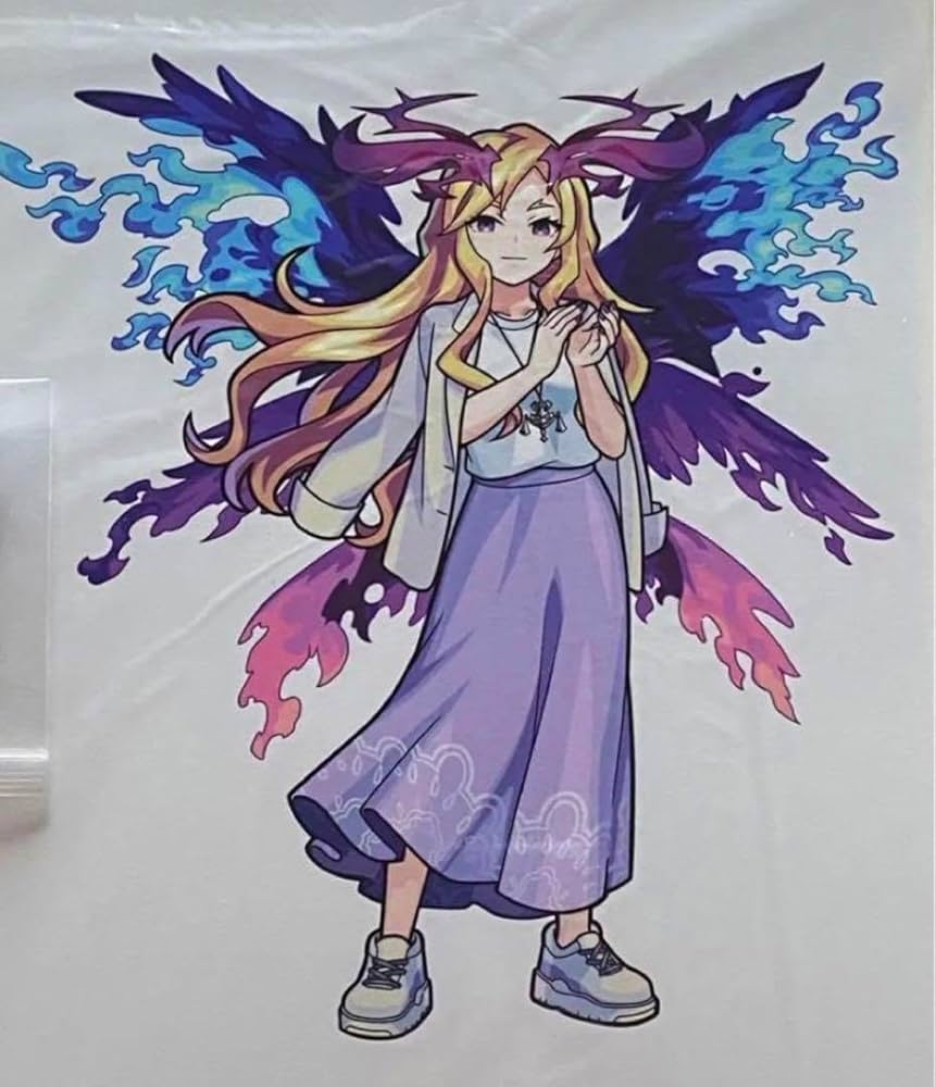 Amazon.co.jp: モンスターストライク ルシファー 高精細複製イラスト