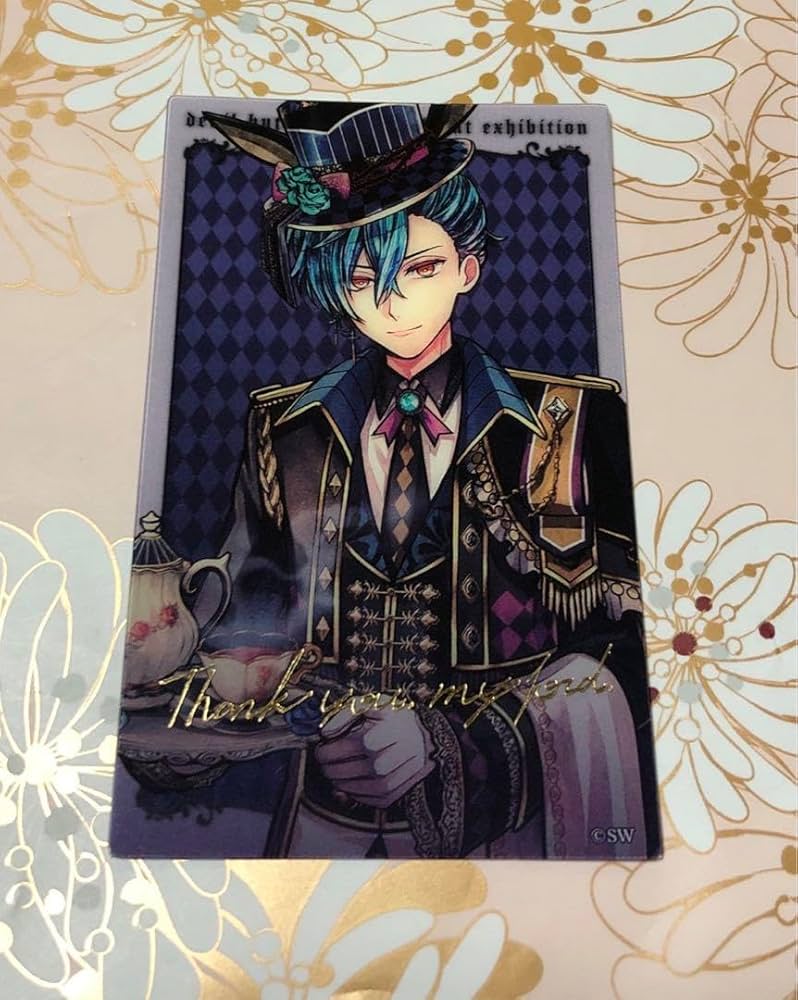 Amazon.co.jp: あくねこ展 ハウレス クリアカード 箔押し 悪魔執事と