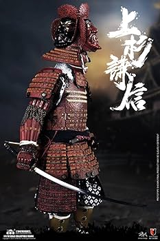 Amazon.co.jp: COOMODEL 1/6 上杉謙信 甲冑 三宝荒神形張懸兜 朱皺漆六