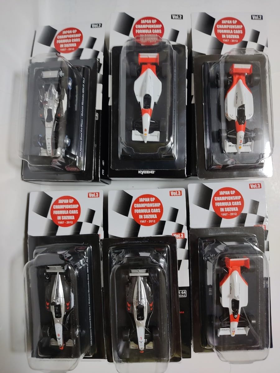 Amazon.co.jp: 京商 1/64 鈴鹿レジェンド Vol.2 + Vol.3 セット