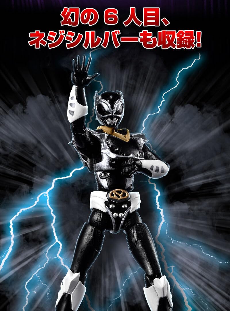 Amazon.co.jp: SHODO SUPER 邪電戦隊ネジレンジャー フィギュア6体