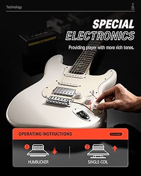 Amazon.com: Donner Electric Guitar, DST-152 39