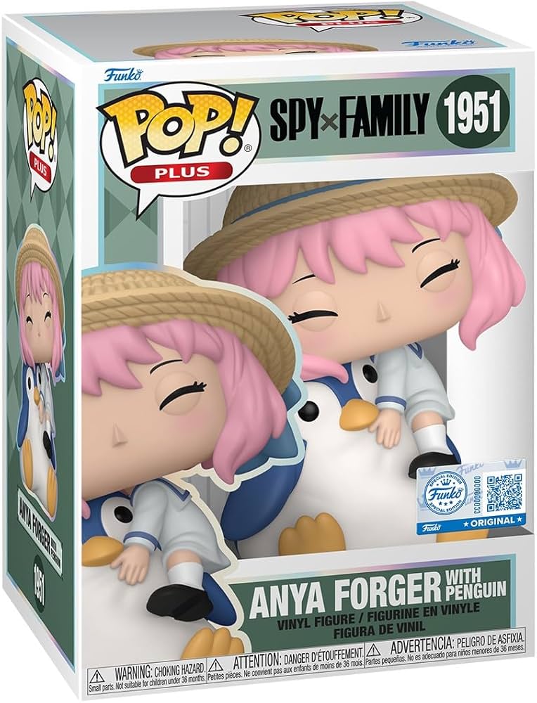 Amazon.com: Funko Pop! Plus: SPY x Family - Anya Forger with