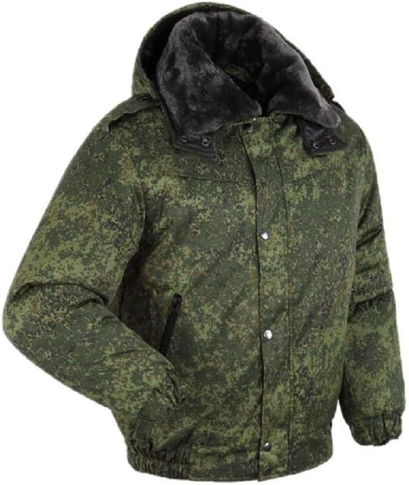 Amazon.co.jp: ANA実物 ロシア軍 迷彩服 冬装備 防寒着 装備 デジタル