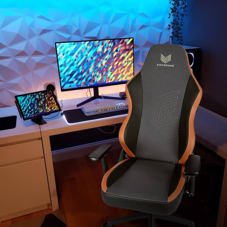 Amazon.co.jp: VICTORAGE ゲーミングチェア オフィスチェア デスク
