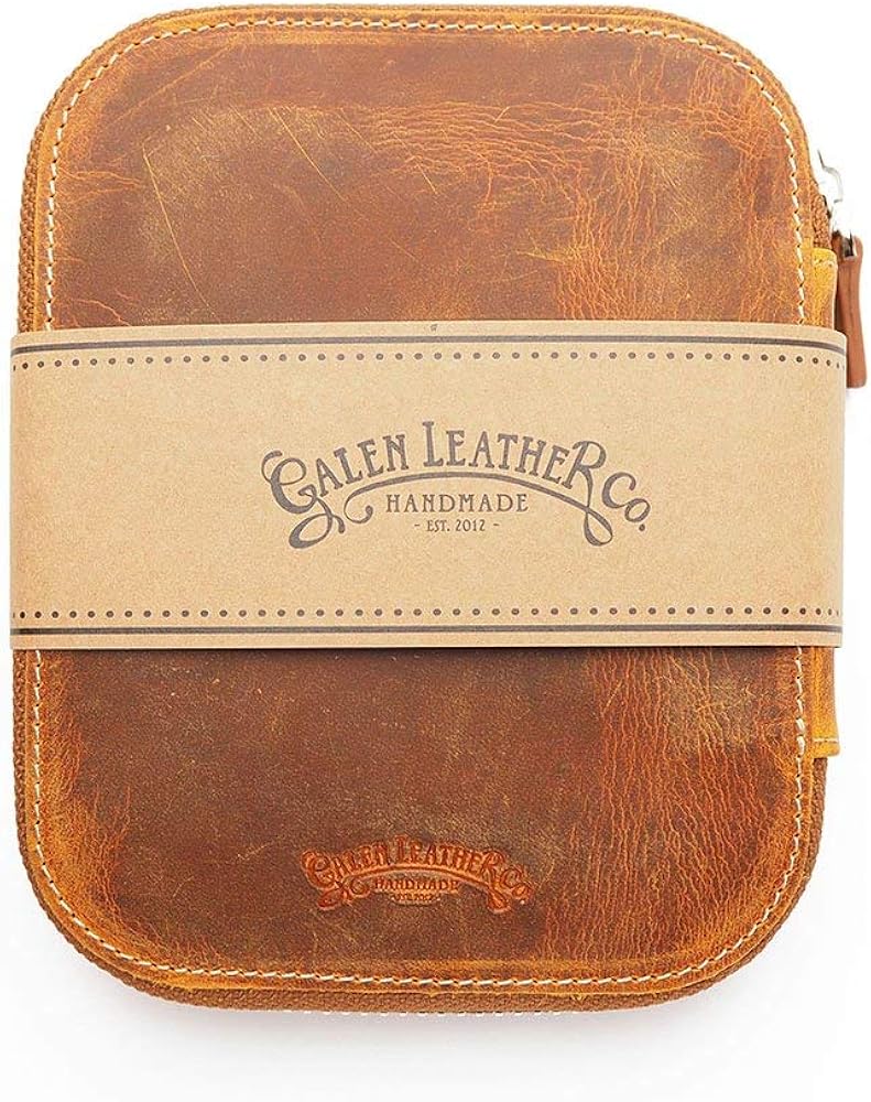 Amazon.co.jp: Galen Leather ガレンレザー 10本差し ラウンドジップ