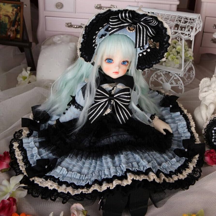 Amazon | BALOLO BJD ドール フルセット 1/6 球体関節人形 女の子 27cm