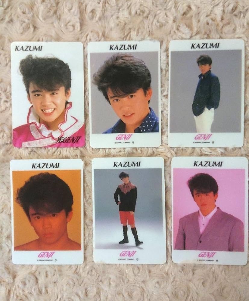 Amazon.co.jp: 光GENJI 諸星和己 カード 公式グッズ 6枚セット : おもちゃ