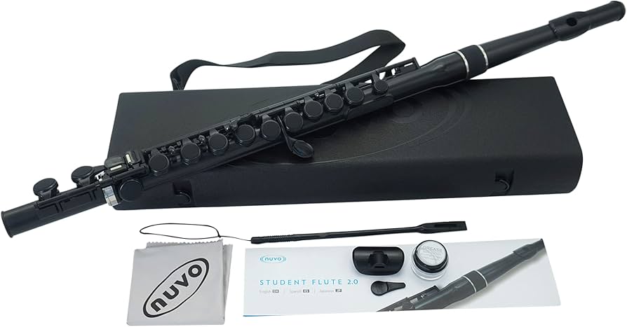 Amazon.com: Nuvo Student Flute Kit - Black : Musical Instruments