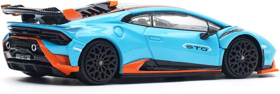 Amazon | POP RACE 1/64 ランボルギーニ ウラカン STO BLU LAUFEY