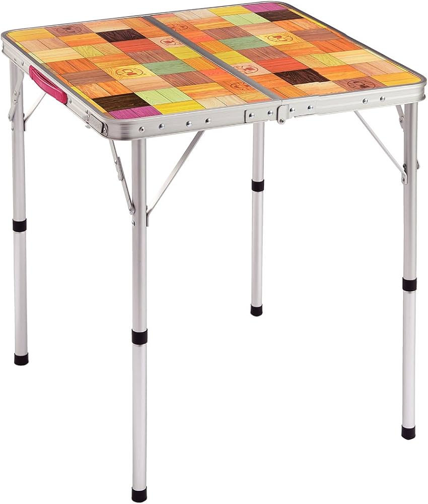 Amazon | Coleman(コールマン) テーブル ナチュラルモザイクリビング