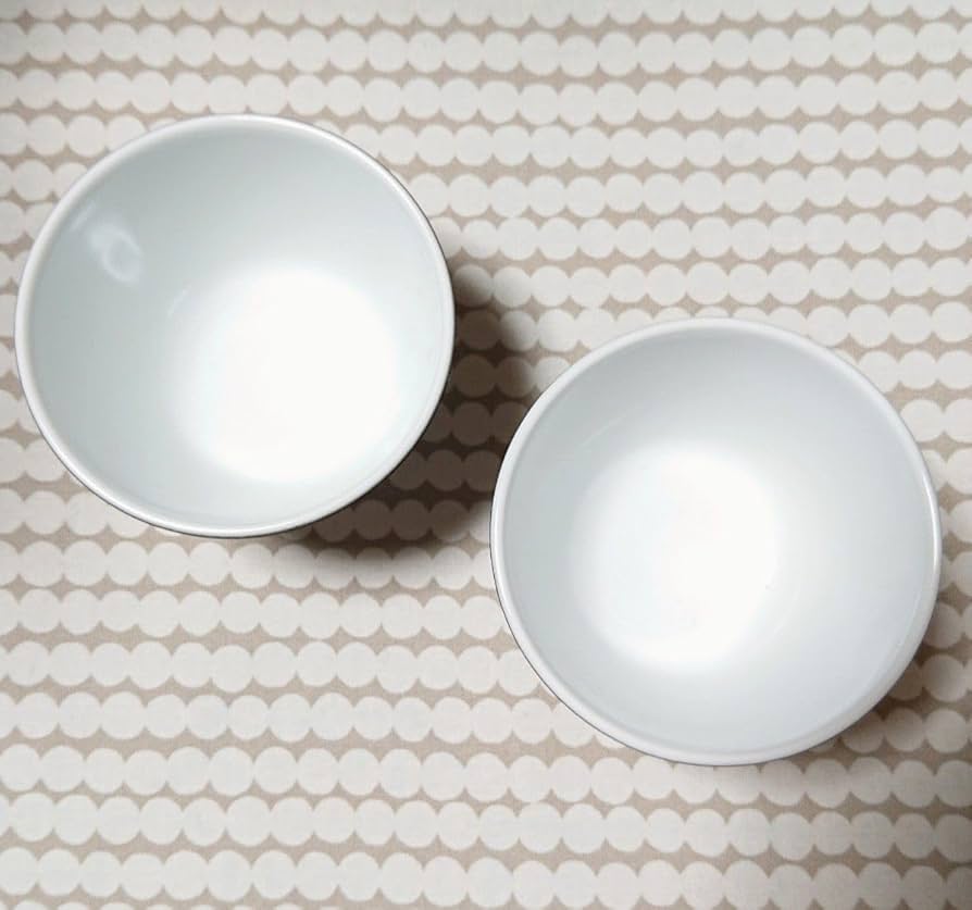 Amazon.co.jp: レア 深川製磁 アルテウァン ピッコロ 墨 2客セット