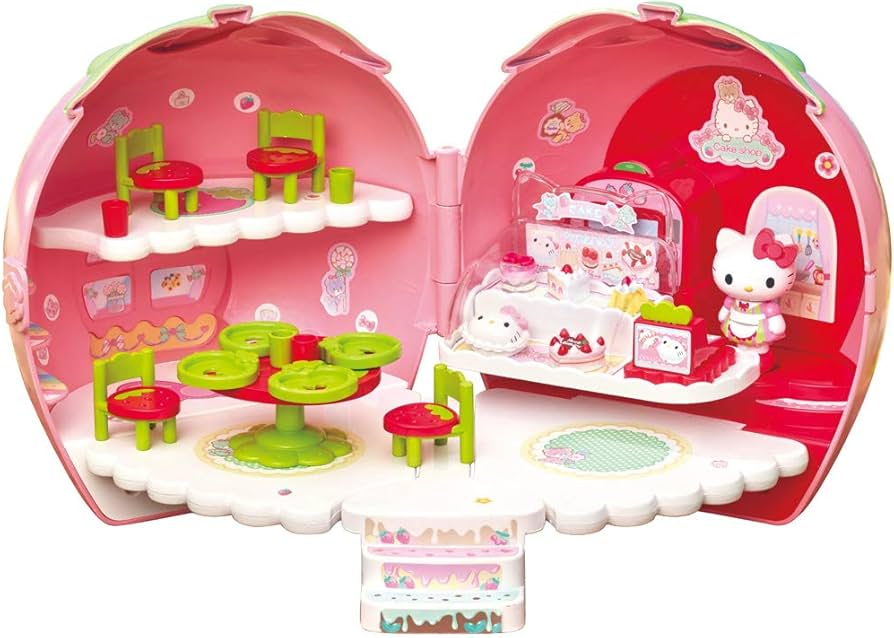 Amazon.co.jp: こえだちゃん ハローキティ いちごのケーキ屋さん