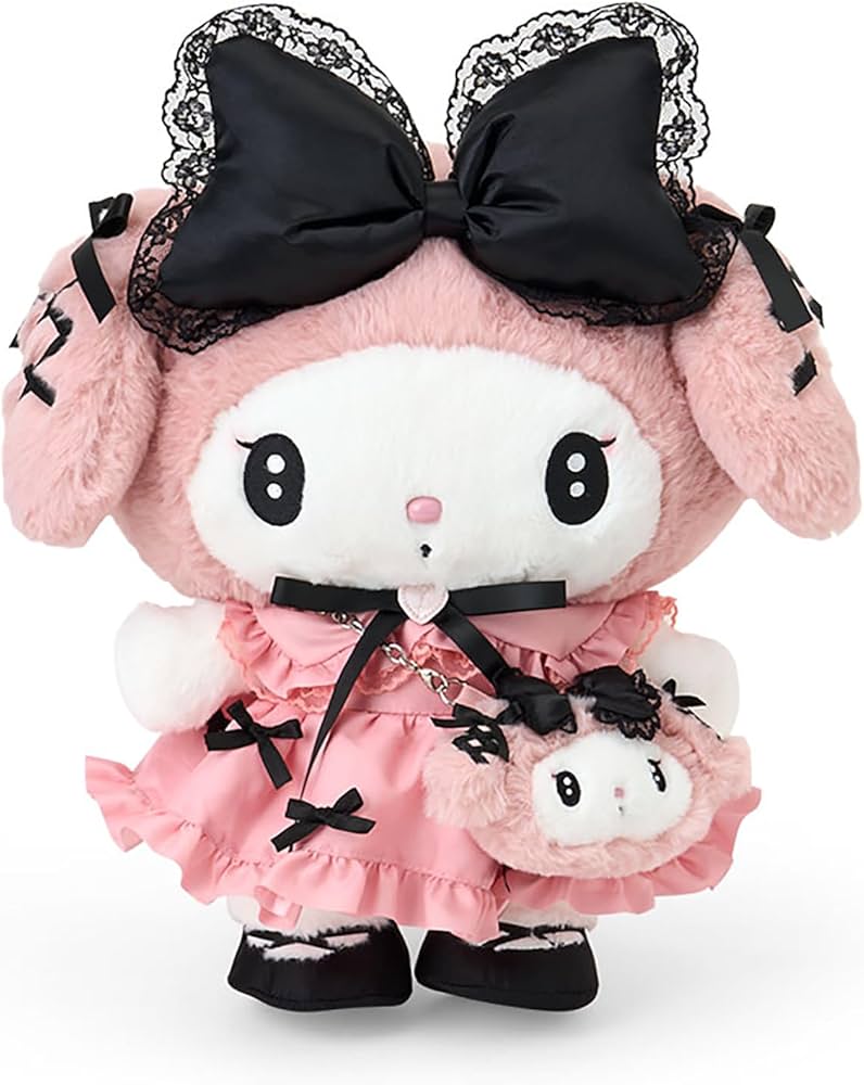 Amazon.co.jp: サンリオ(SANRIO) ぬいぐるみセット（真夜中のメロクロ