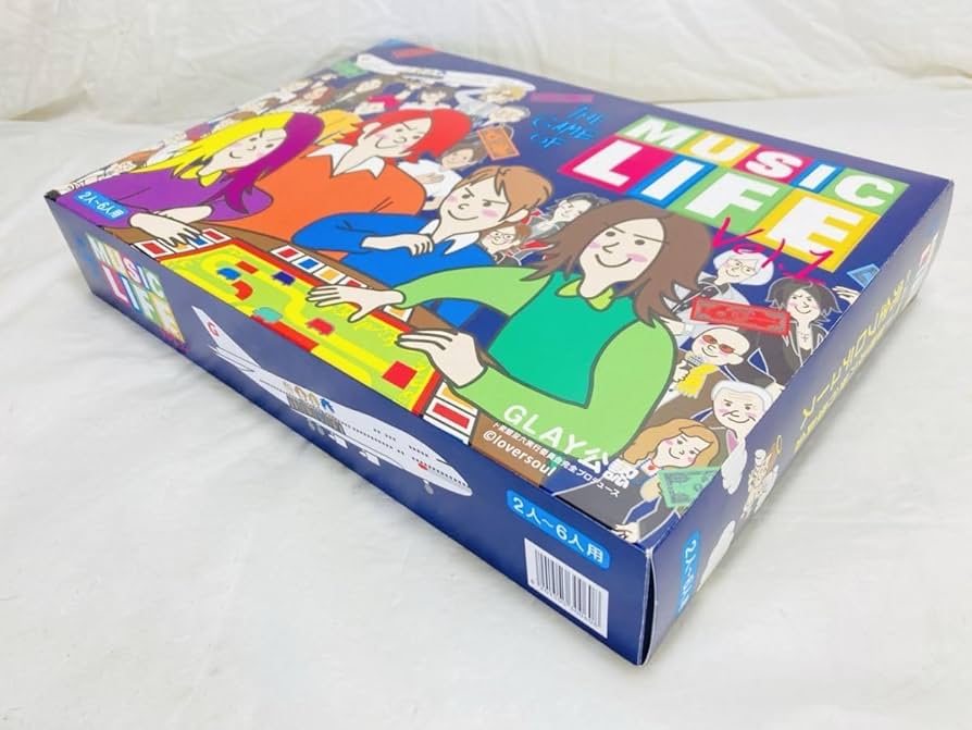 Amazon | レア MUSIC LIFE Vol.1 ミュージックライフ GLAY すごろく
