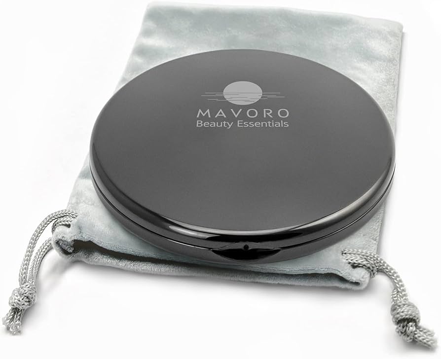 Amazon.com: Mavoro Magnifying Compact Mirror | 1x/10x