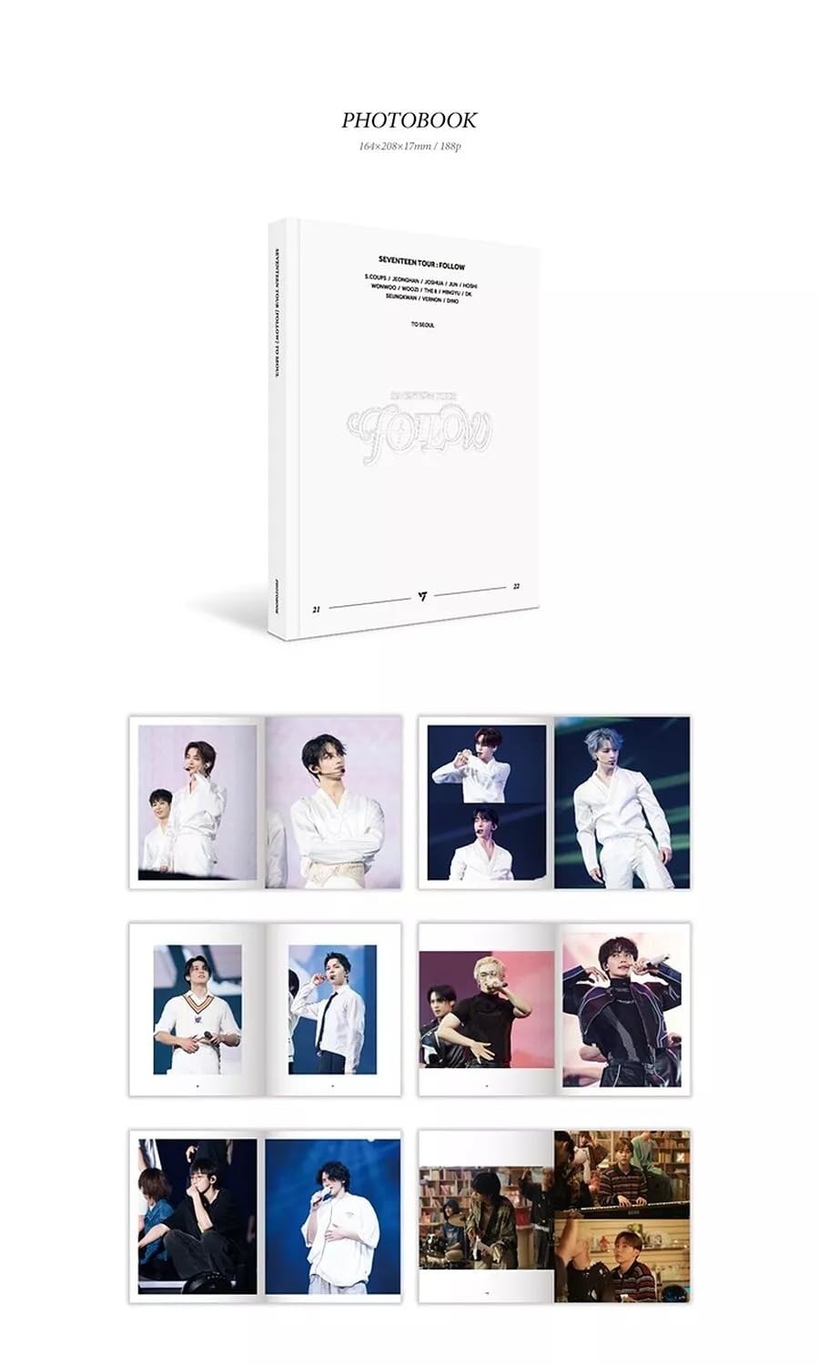 Amazon.com: SEVENTEEN TOUR [FOLLOW] TO SEOUL (DIGITAL CODE +GIFT