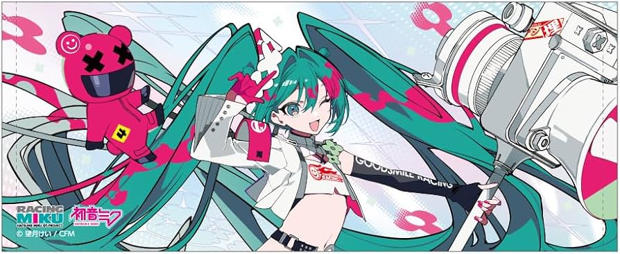 Amazon.co.jp: レーシングミク 2025Ver. フェイスタオル : おもちゃ
