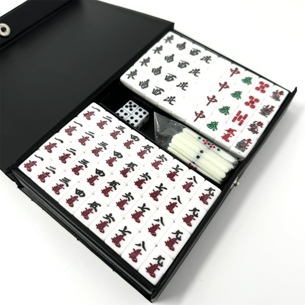 Amazon | 麻雀セット 龍王 専用ケース付き フルセット テーブルゲーム