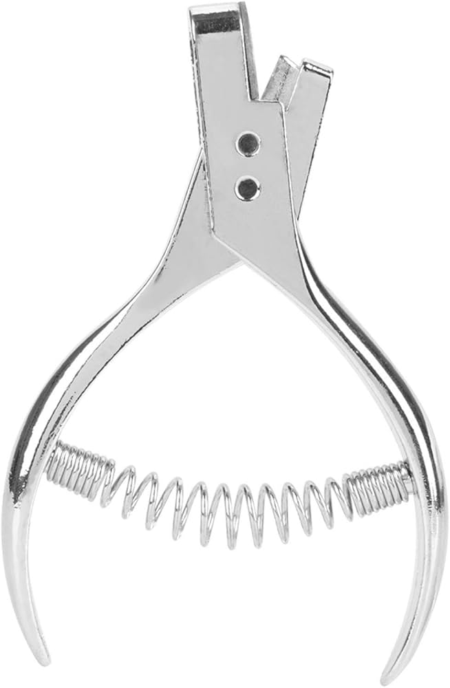 Amazon.co.jp: Atyhao 切符鋏 鉄道切符 切符切り パターンノッチャー