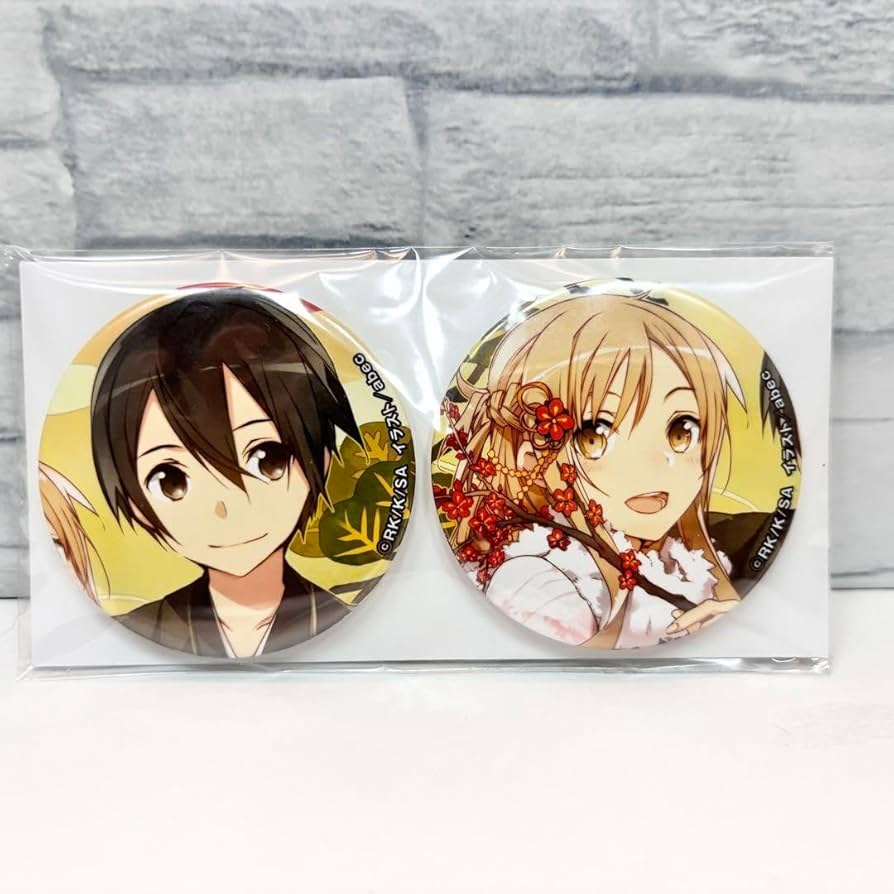 2019年小倉城限 ソードアート・オンラインアリス 缶バッジ 2019年小倉