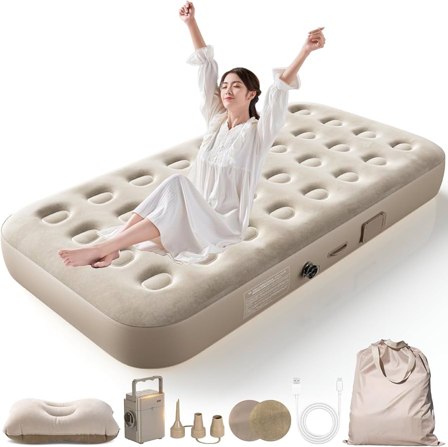 Amazon.co.jp: BQB エアーベッド 花見 キャンプ マット キャンプ用品