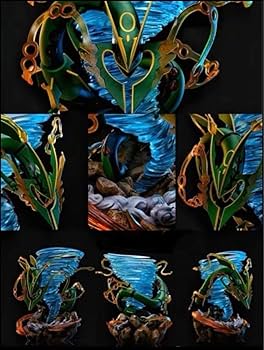 Amazon.co.jp: ポケカ レックウザ ガレージキット ガレキ スタチュー