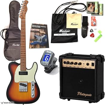 Amazon | Bacchus バッカス BTE-2-RSM/M エレキギター 初心者セット