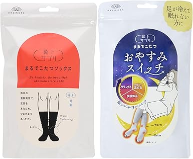 Amazon.co.jp: 【セット買い】まるでこたつソックス グレー & まるで