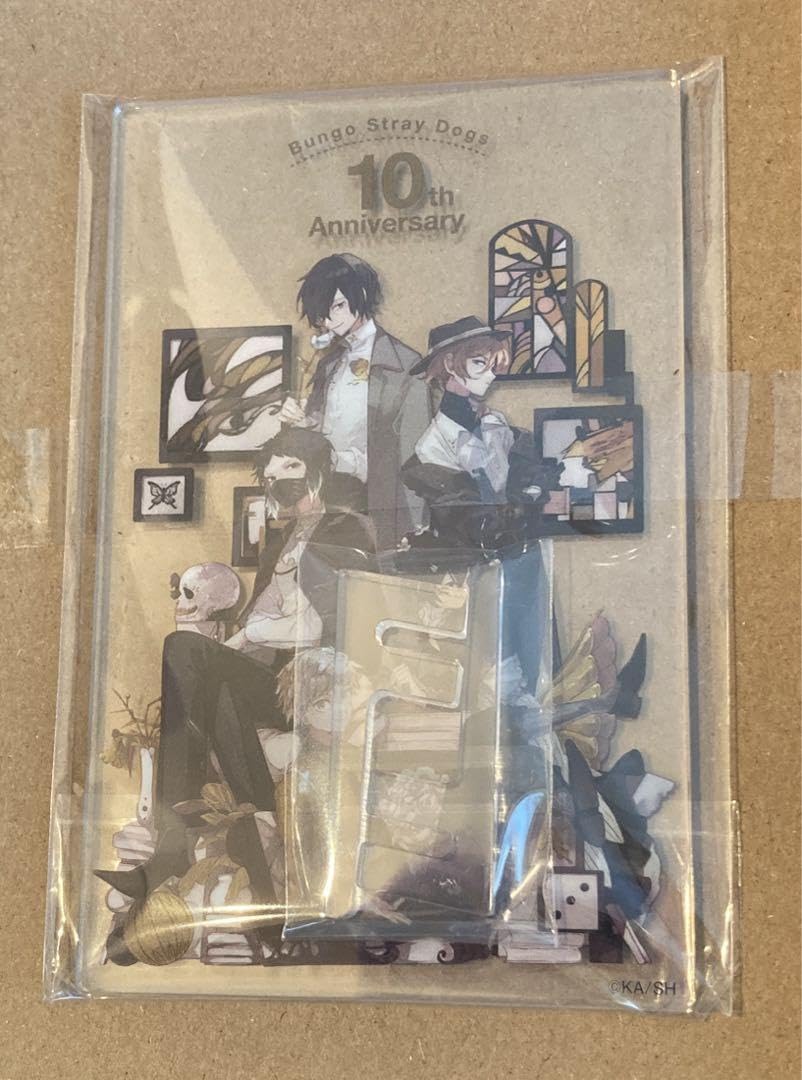 ④⑭ 文豪ストレイドッグス 10周年記念 クリアアートボード ヤング