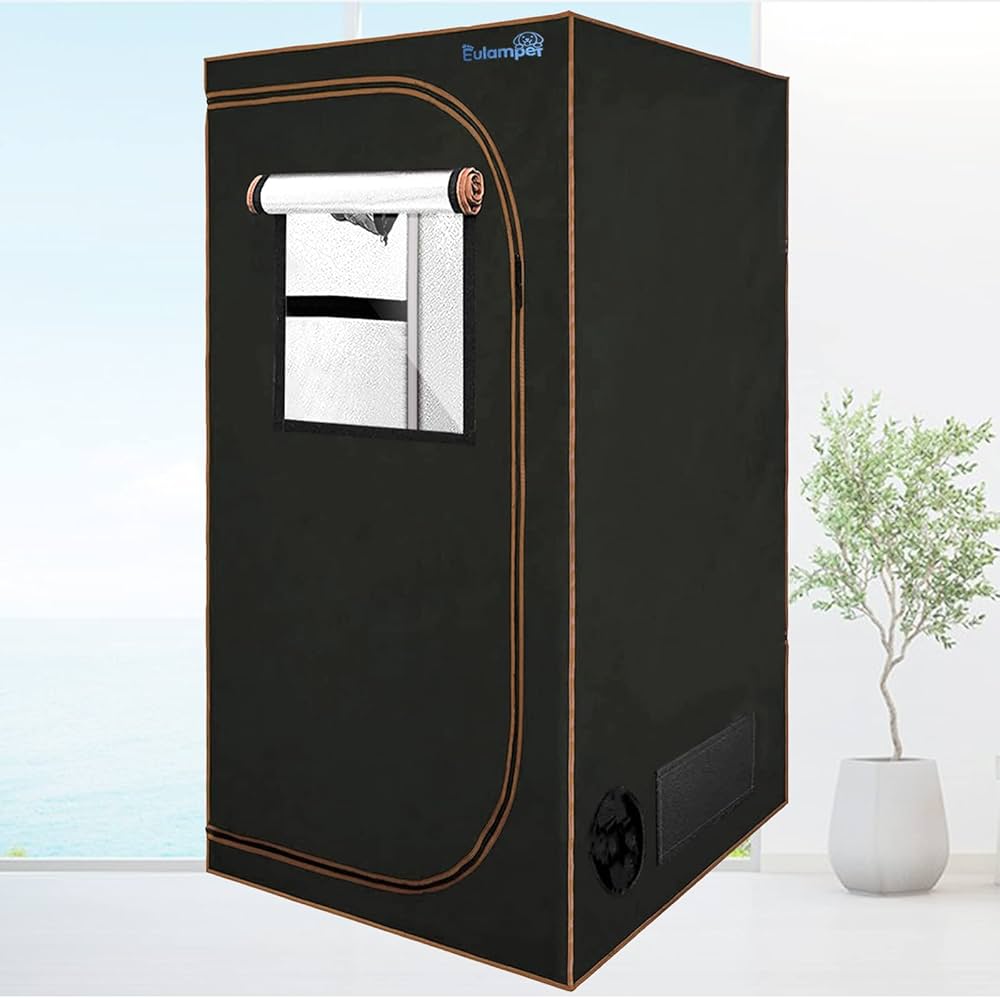 Amazon.co.jp: Eulampet グロウテント 60x60x120cm グロウボックス