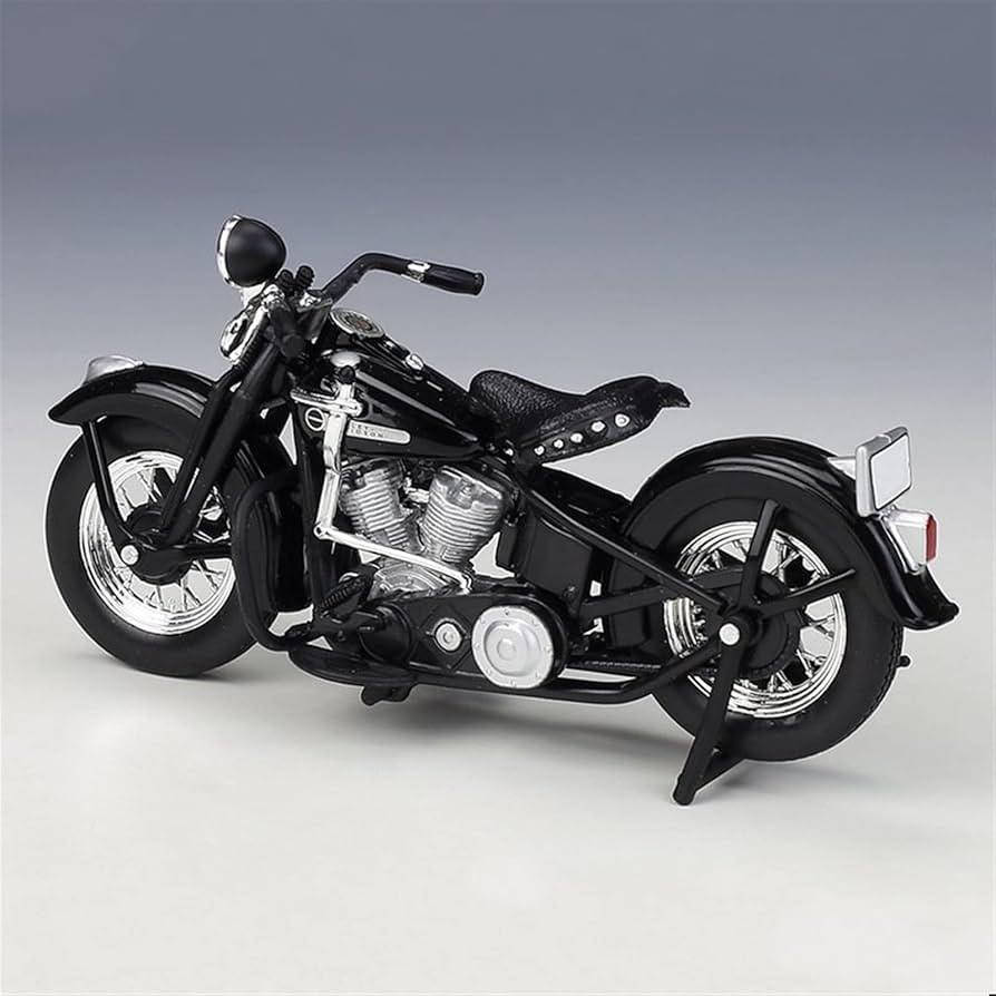 Amazon.com: HOPEYS Motorcycle 1:18 for Harley-Davidson FL Panhead