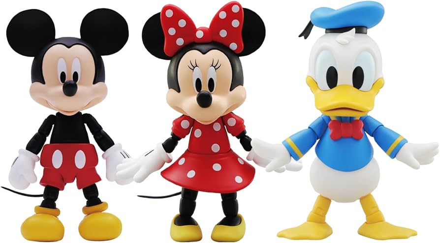 Amazon.co.jp: 52TOYS 3.75'シリーズ 「MICKEY AND FRIEND Set」3 in 1