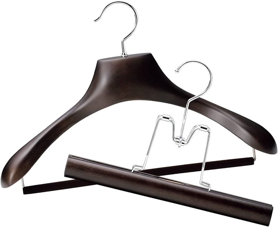 Amazon.co.jp: 【ナカタハンガー】日本製 木製メンズスーツハンガー