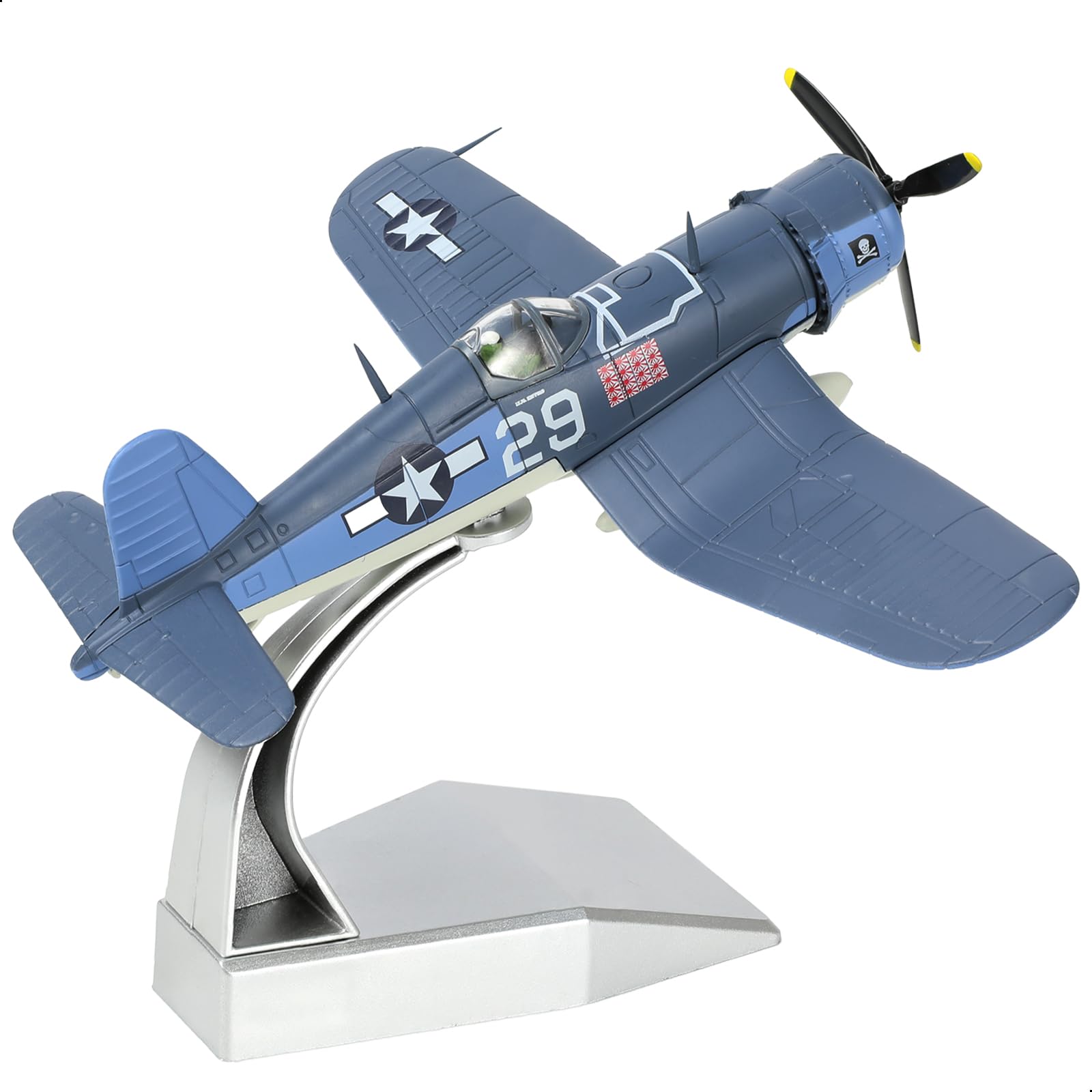 Amazon.co.jp: NUOTIE 1/72 スケール USA F-4U 戦闘機モデル 第二次