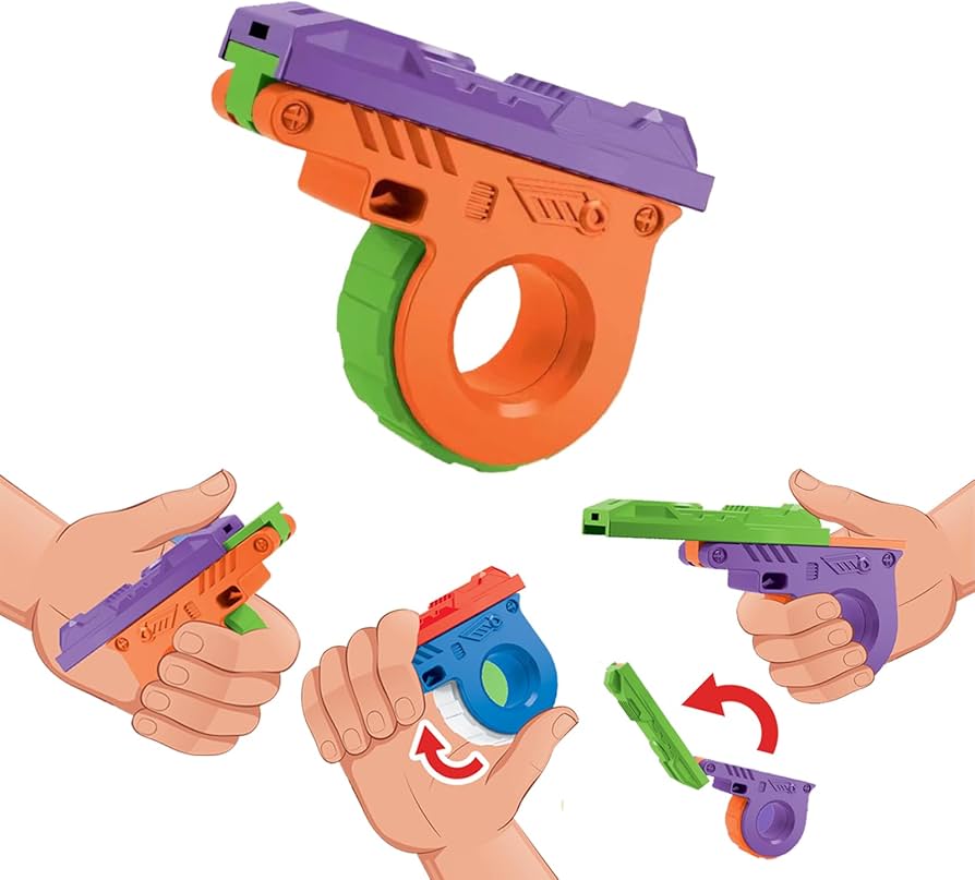 Amazon | クラシックトイ EDC ユニークなGUN外観デザイン メリー