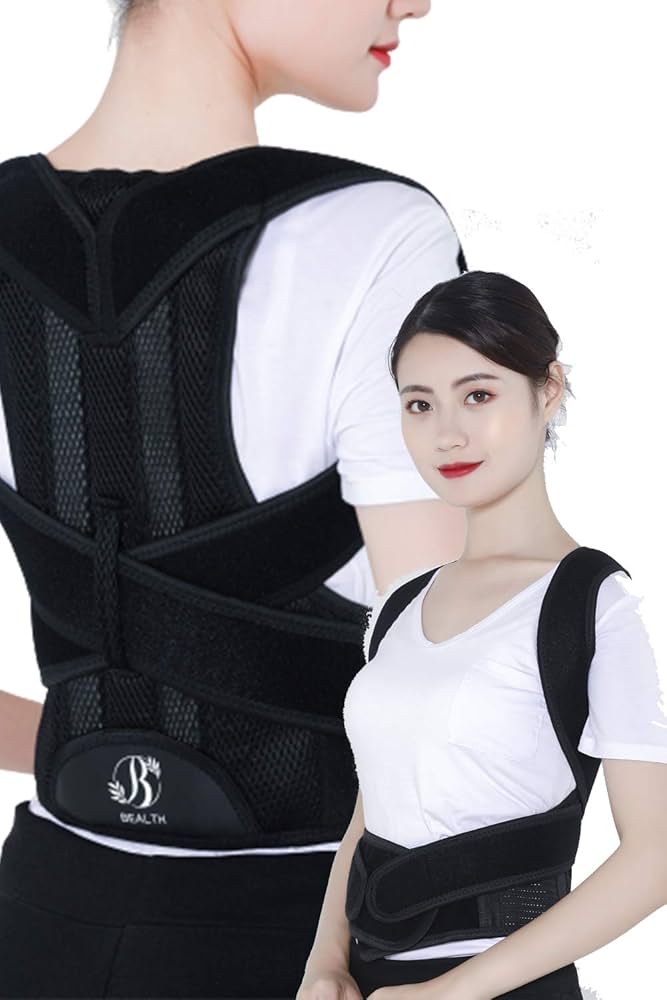 Amazon | BEALTH 猫背矯正ベルト 姿勢矯正 ベルト サポーター メンズ